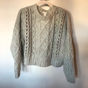H&M grey sweater